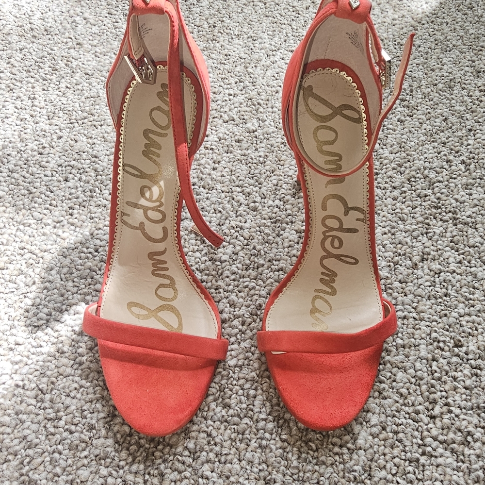 Sam edelman women's shoes size 7, red